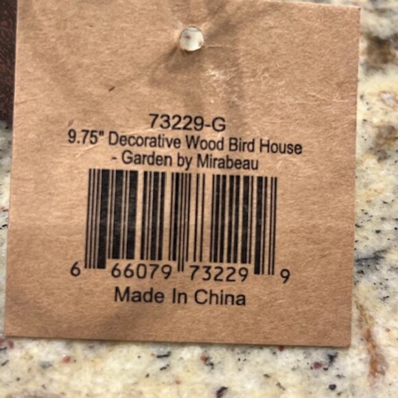 Whimsical Birdhouse - New with Tag - Picture 9 of 9